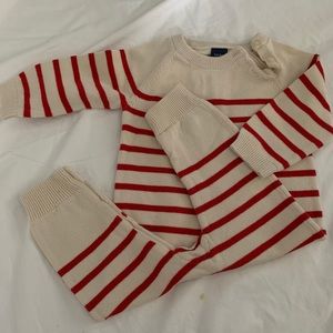 BabyGap Knit Striped Bodysuit - 12-18 Months
